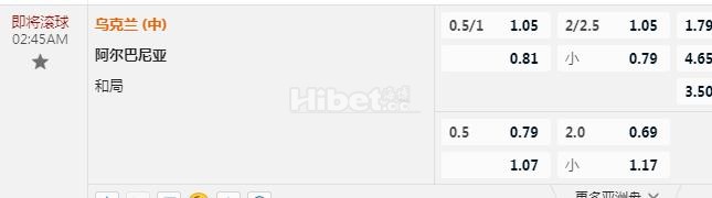 欧国联 2：45 乌克兰VS阿尔巴尼亚