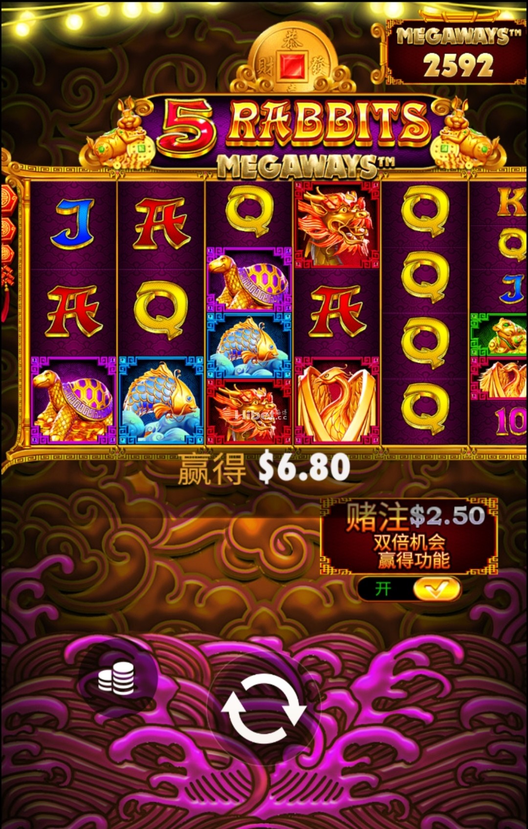 5金兔不出分止损了