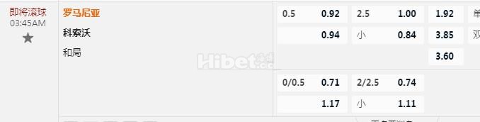 欧国联 3：45 罗马尼亚VS科索沃