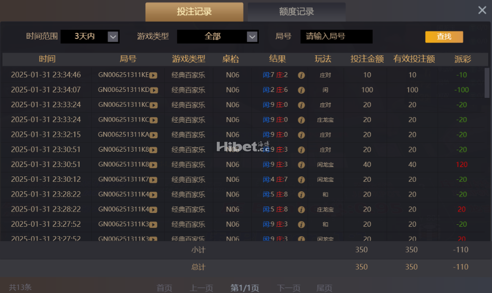 百家乐输了个100多块